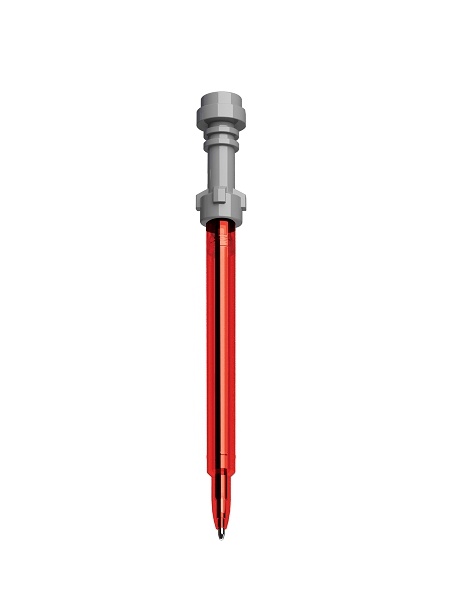 LEGO Star Wars gélové pero Svetelný meč - červené