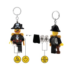 LEGO Iconic Captain Brickbeard Key Light (HT)
