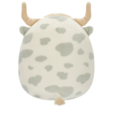 SQUISHMALLOWS Borsa the Grey Spotted Highland Cow