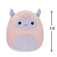 SQUISHMALLOWS Ronalda the Pink and Purple Yeti