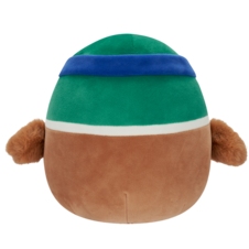 SQUISHMALLOWS Avery the Mallard Duck W/Sweatband and Rugby Ball