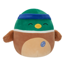 SQUISHMALLOWS Avery the Mallard Duck W/Sweatband and Rugby Ball