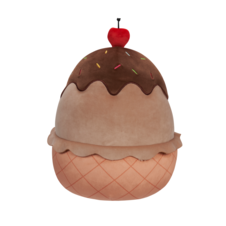 SQUISHMALLOWS Marta the Chocolate Ice Cream Sundae, 30 cm