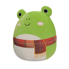 SQUISHMALLOWS Žaba so šálom - Wendy, 30 cm