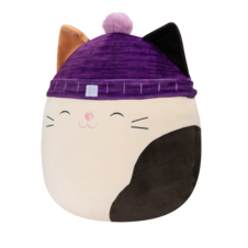 SQUISHMALLOWS Kočka s čepicí - Cam, 40 cm - SQCR04208_2.png
