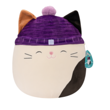 SQUISHMALLOWS Kočka s čepicí - Cam, 40 cm - SQCR04208_7.png