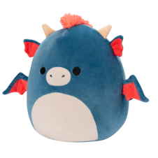 SQUISHMALLOWS Drak - Carin, 40 cm