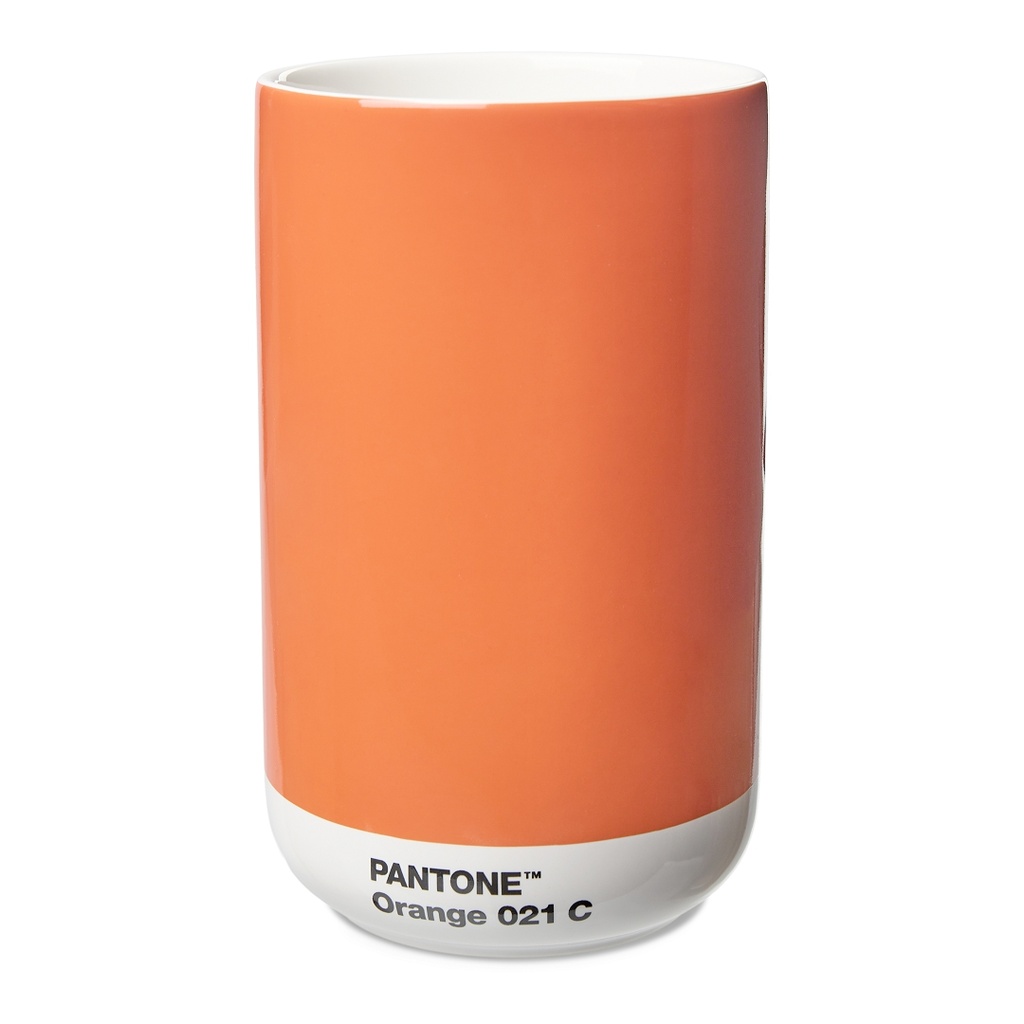 PANTONE Keramická váza 0,5 L - Orange 021 C