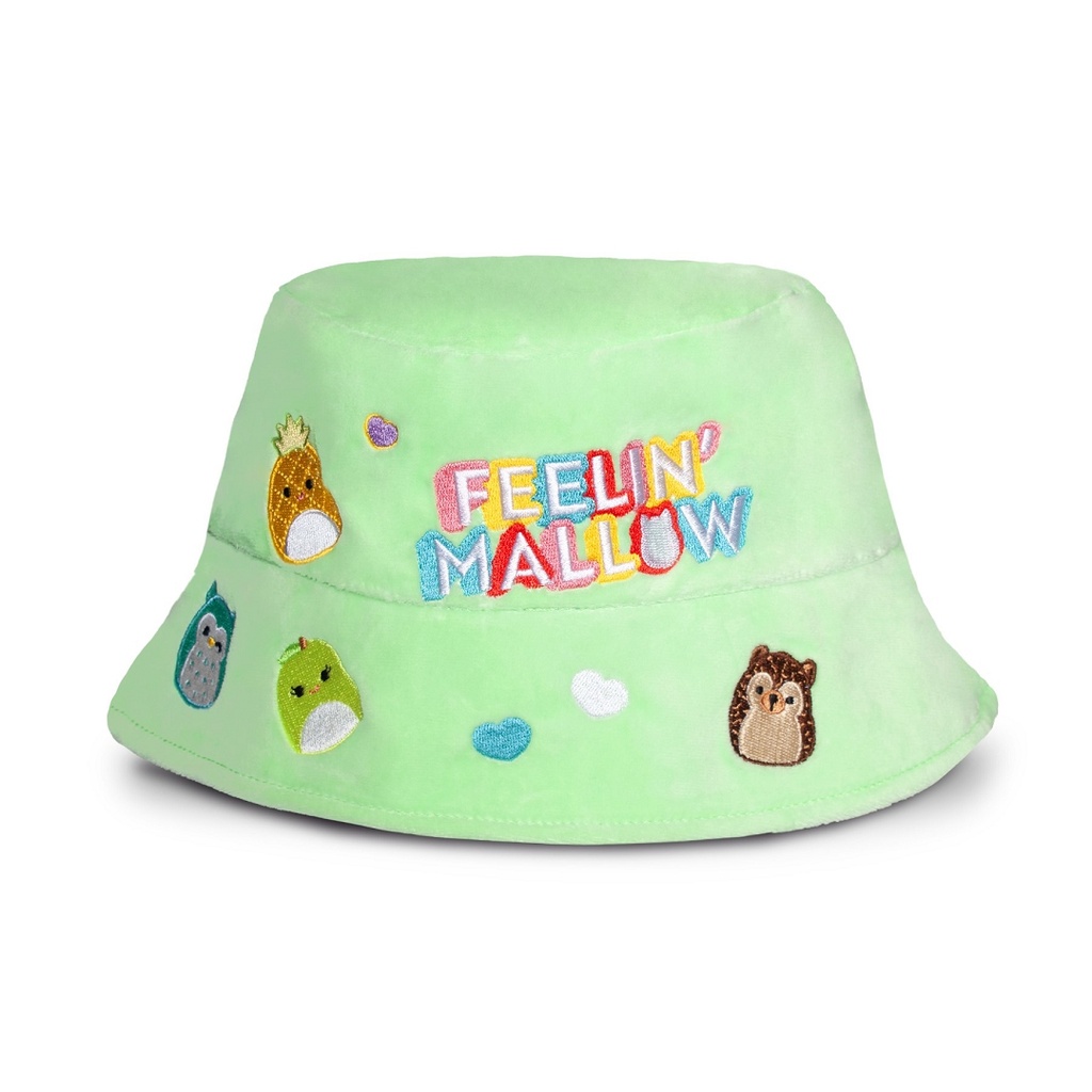 Squishmallows Bucket Hat - (multi character) Green