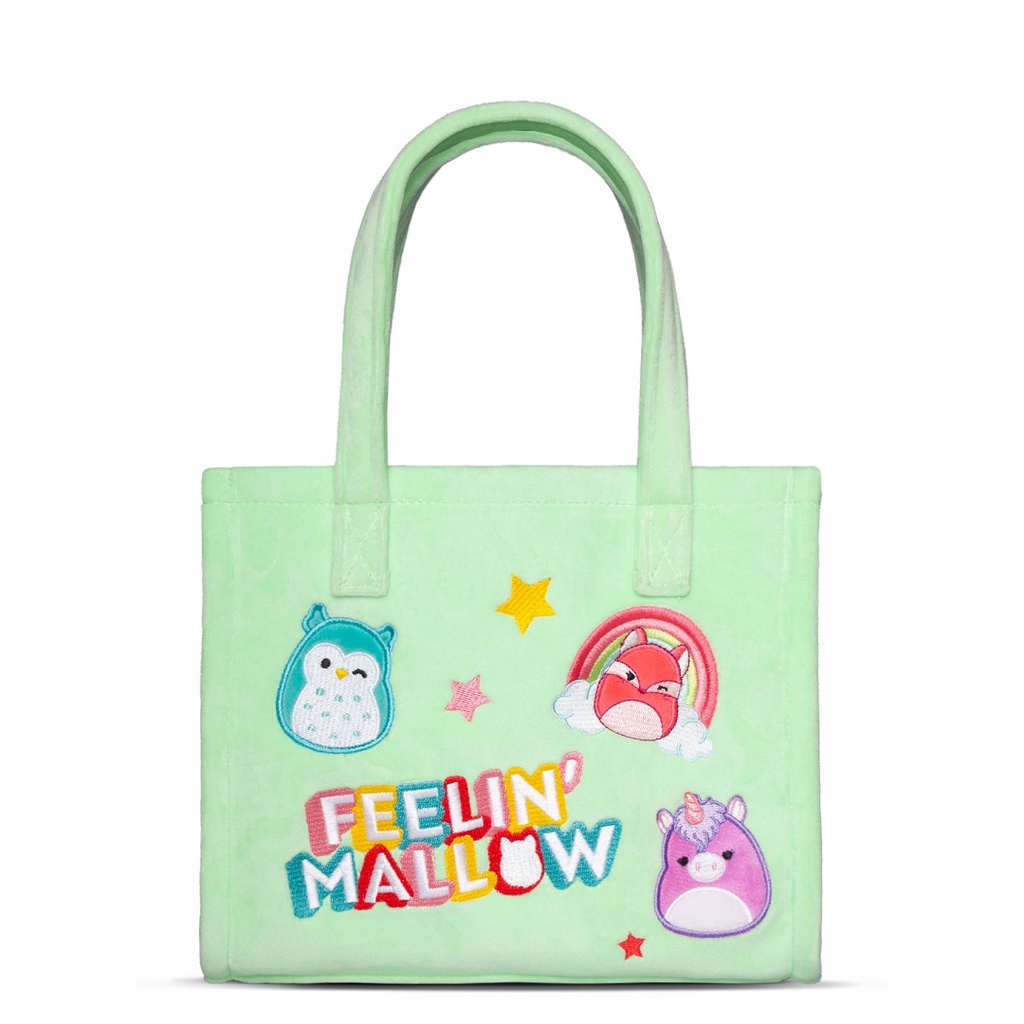Squishmallows Totebag - (multi character) Green