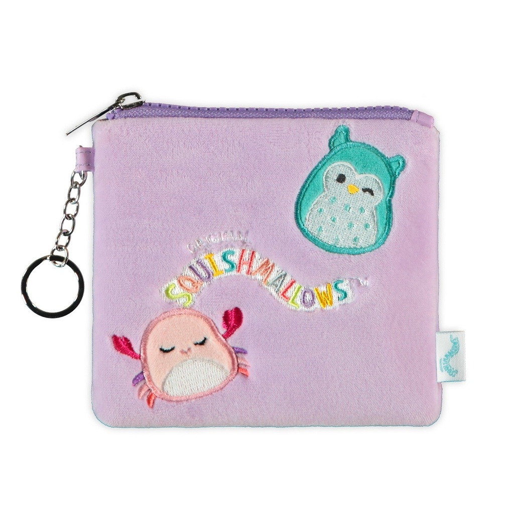 Squishmallows Wallet - (multi character) Violet