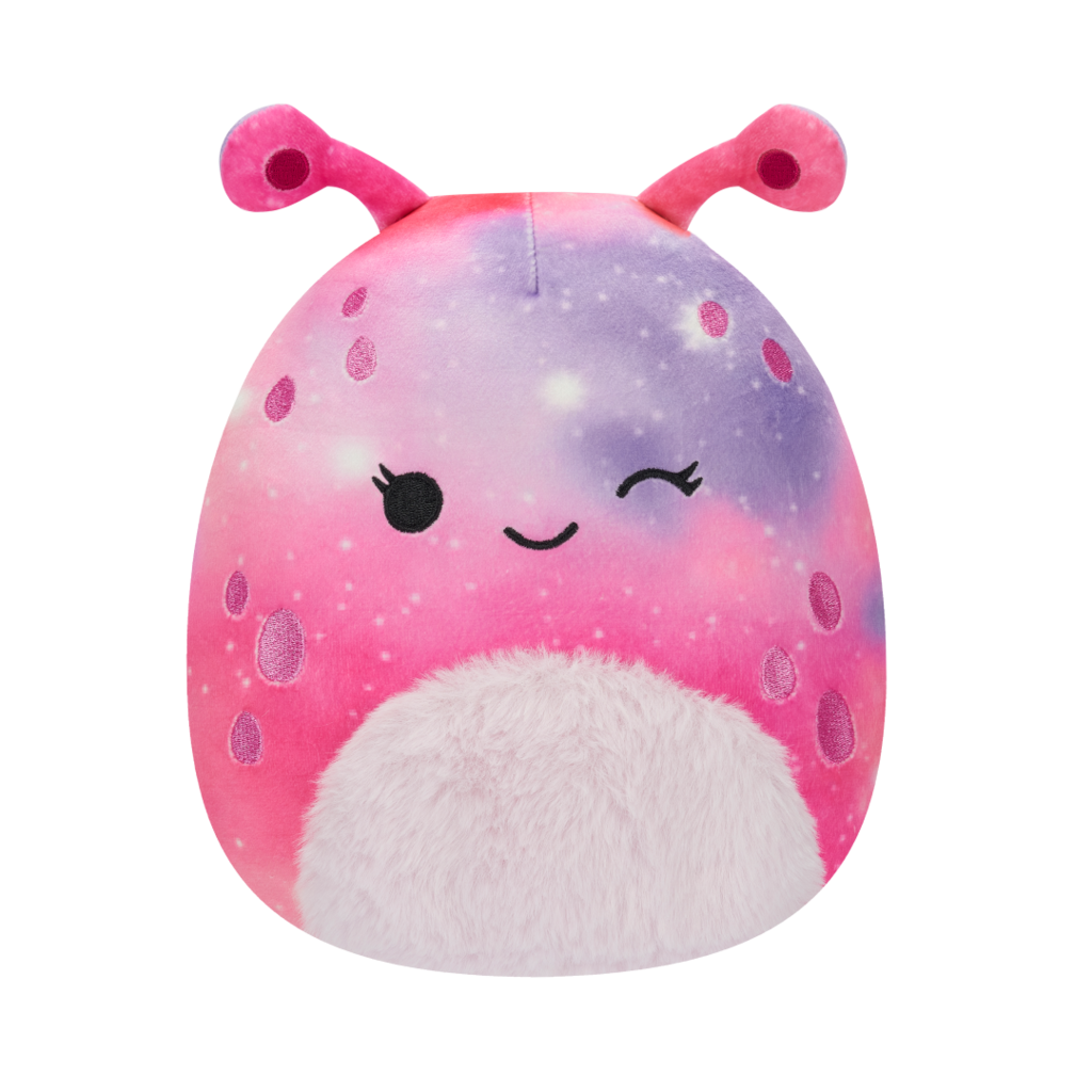 SQUISHMALLOWS Loraly the Pink and Purple Alien W/Fuzzy Belly