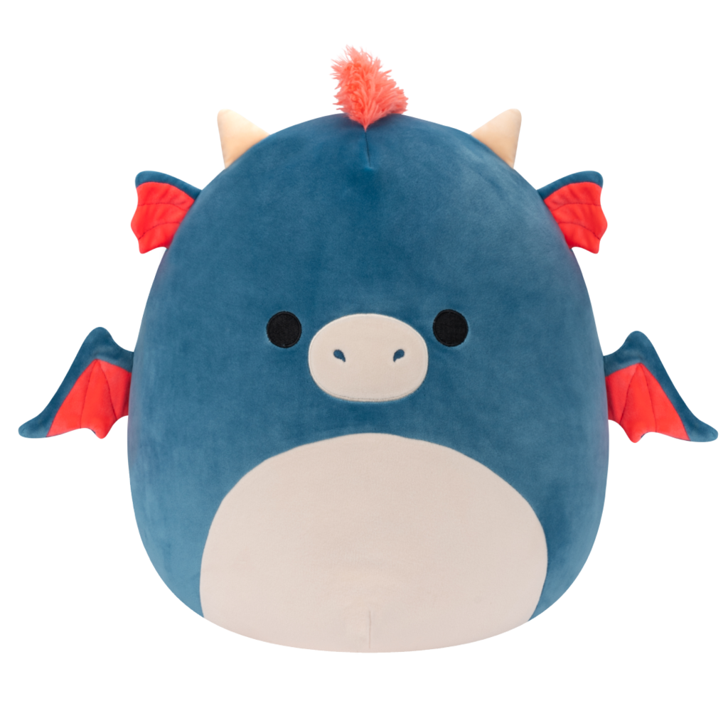 SQUISHMALLOWS Drak - Carin, 40 cm