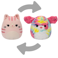 SQUISHMALLOWS 2v1 Kočka Laura a pejsek Shena