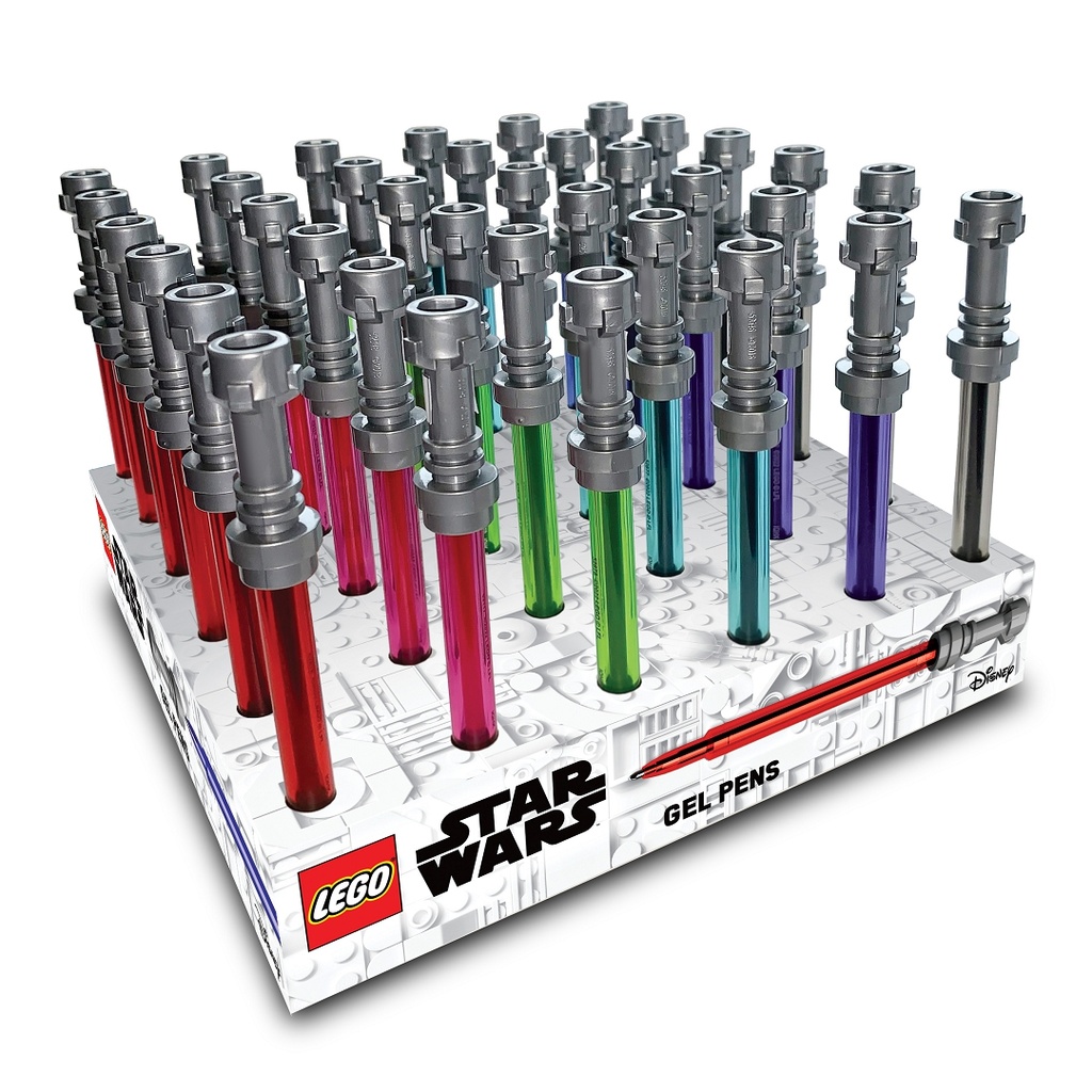 LEGO Star Wars Gelová pera Světelný meč 36 ks CDU