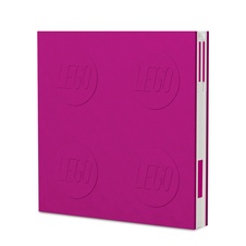 LEGO 2.0 Locking Notebook with Gel Pen - Violet