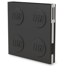 LEGO 2.0 Locking Notebook with Gel Pen - Black