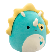 SQUISHMALLOWS Braedon the Teal Triceratops