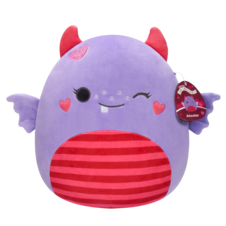 SQUISHMALLOWS Atwater the Winking Lavender Monster, 30 cm