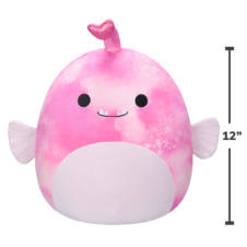 SQUISHMALLOWS Ružový ďas - Sy, 30 cm