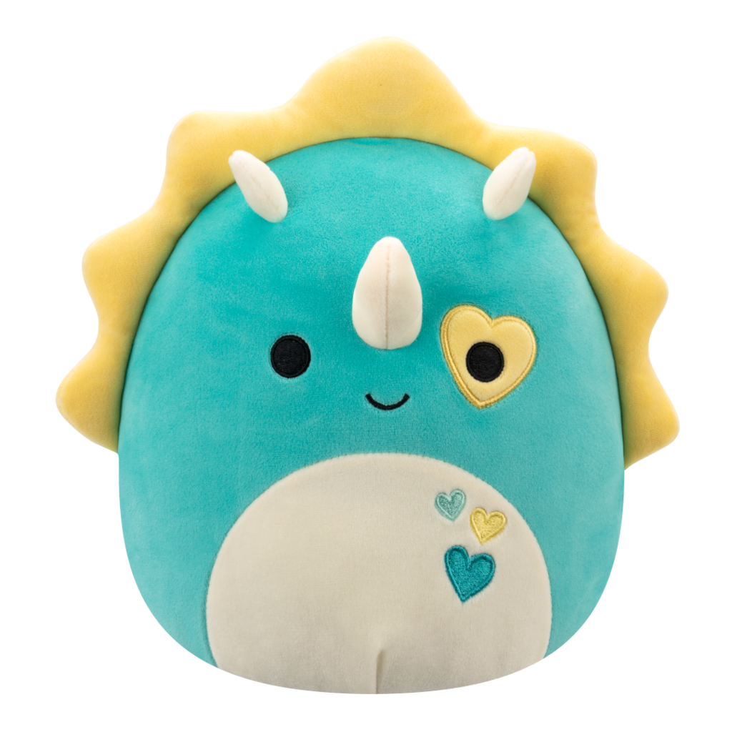 SQUISHMALLOWS Braedon the Teal Triceratops