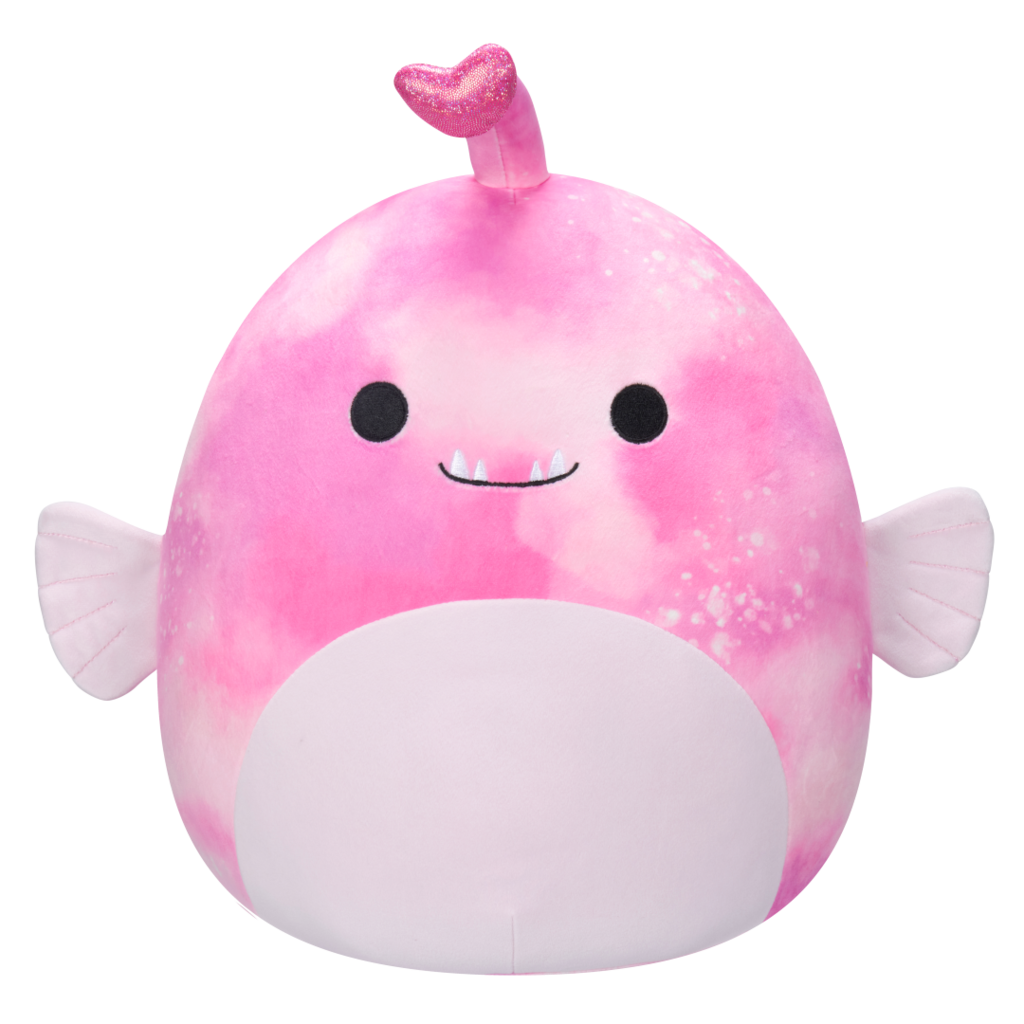 SQUISHMALLOWS Růžový ďas - Sy, 30 cm