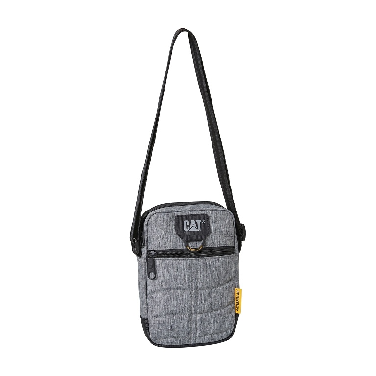 CATERPILLAR Millennial Classic Rodney Mini Shoulder Bag Light Grey Melange