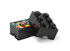 LEGO úložný box 6 - čierna
