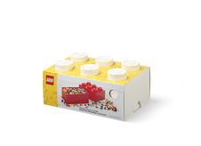 LEGO úložný box 6 - biela