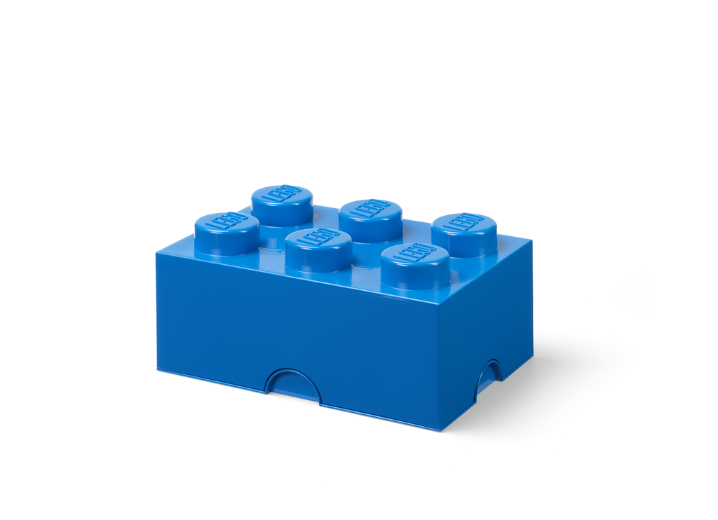 LEGO úložný box 6 - modrá