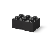 LEGO úložný box 6 - čierna