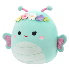 SQUISHMALLOWS Reina the Seafoam Green Butterfly, 13 cm