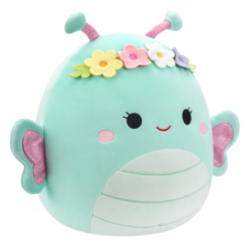 SQUISHMALLOWS Reina the Seafoam Green Butterfly, 13 cm