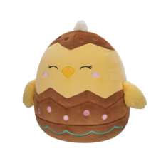 SQUISHMALLOWS Aimee the Chick Inside Chocolate Egg, 13 cm