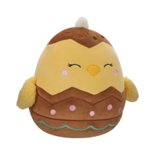 SQUISHMALLOWS Aimee the Chick Inside Chocolate Egg, 13 cm