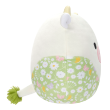 SQUISHMALLOWS Ada the Cow W/Floral Print, 13 cm