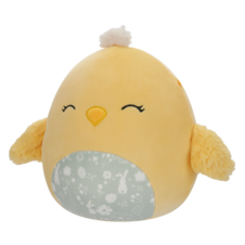 SQUISHMALLOWS Aimee the Yellow Chick W/Floral Belly