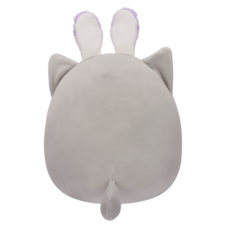 SQUISHMALLOWS Tally the Grey Tabby Cat W/Bunny Ears