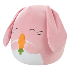 SQUISHMALLOWS Bop the Pink Bunny W/Carrot