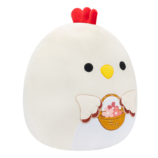SQUISHMALLOWS Todd the Beige Rooster W/Flowers
