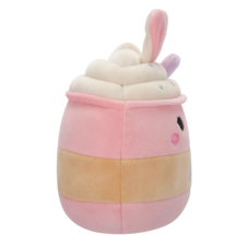 SQUISHMALLOWS Suey the Pink Bunny Milkshake, 13 cm