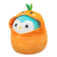 SQUISHMALLOWS Winston the Teal Owl In Caroleena Outfit, 30 cm