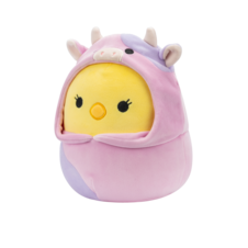 SQUISHMALLOWS Aimee the Yellow Chick in Patty Outfit, 30 cm