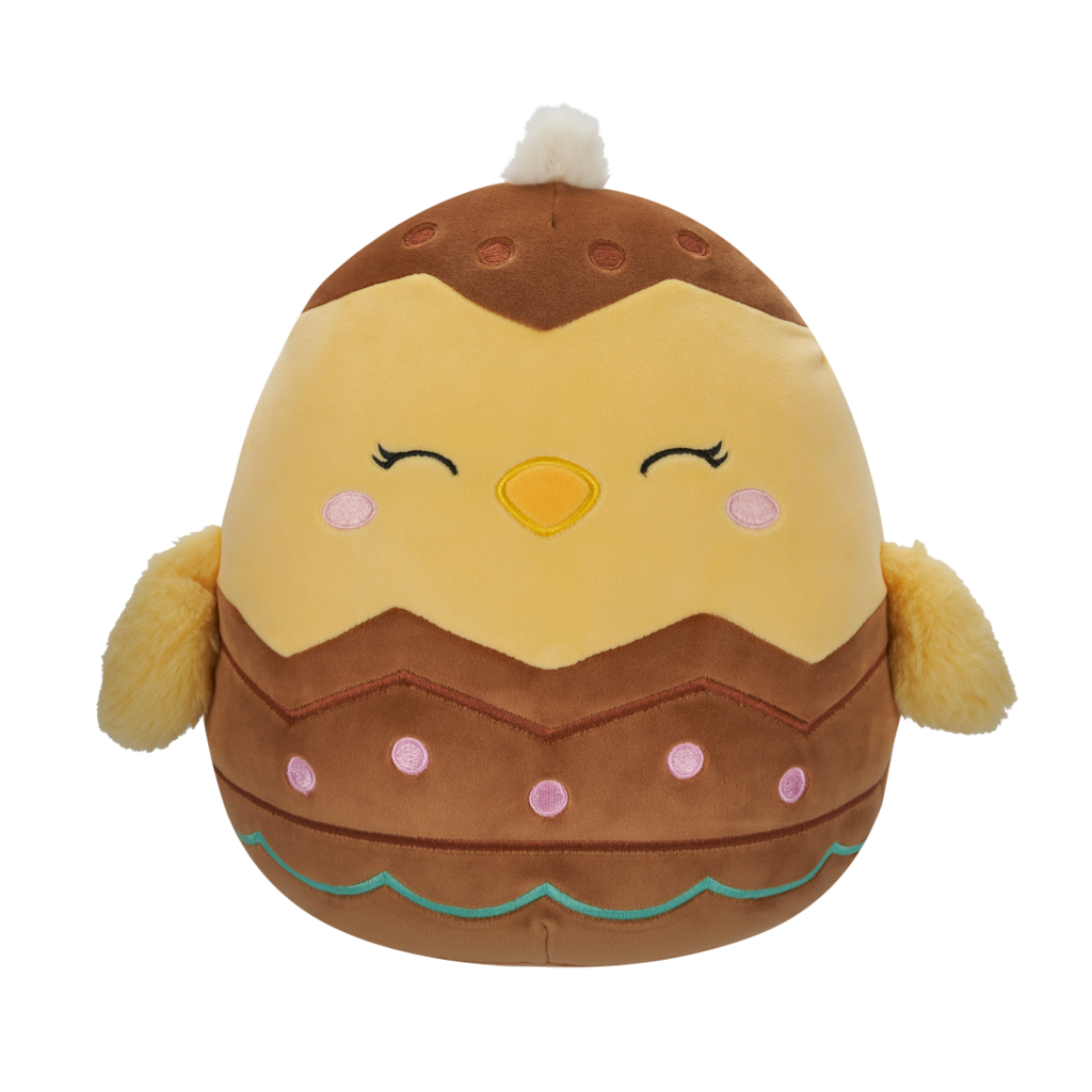 SQUISHMALLOWS Kuře v čoko vajíčku - Aimee, 13 cm