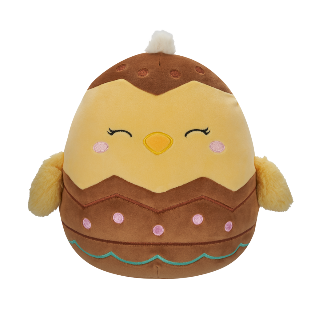 SQUISHMALLOWS Aimee the Chick Inside Chocolate Egg, 13 cm