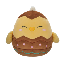 SQUISHMALLOWS Aimee the Chick Inside Chocolate Egg, 13 cm