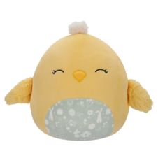 SQUISHMALLOWS Aimee the Yellow Chick W/Floral Belly