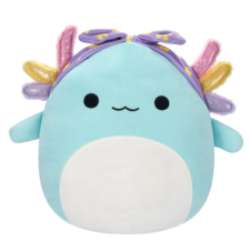 SQUISHMALLOWS Irina the Axolotl W/Rainbow Gills and Bandana