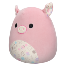 SQUISHMALLOWS Peter the Pink Pig W/Easter Print Belly
