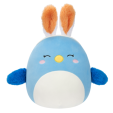 SQUISHMALLOWS Bebe the Blue Bird W/Bunny Ears